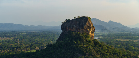 Panorama of Sigiriya, Sri Lanka